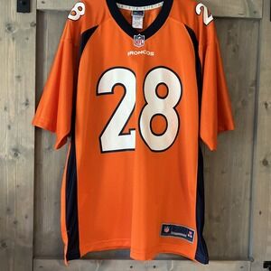 NFL Proline Broncos Jersey‎ #28 Jamaal Charles Men's XL